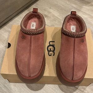 Red Jasper Suede Tazz Slides Uggs